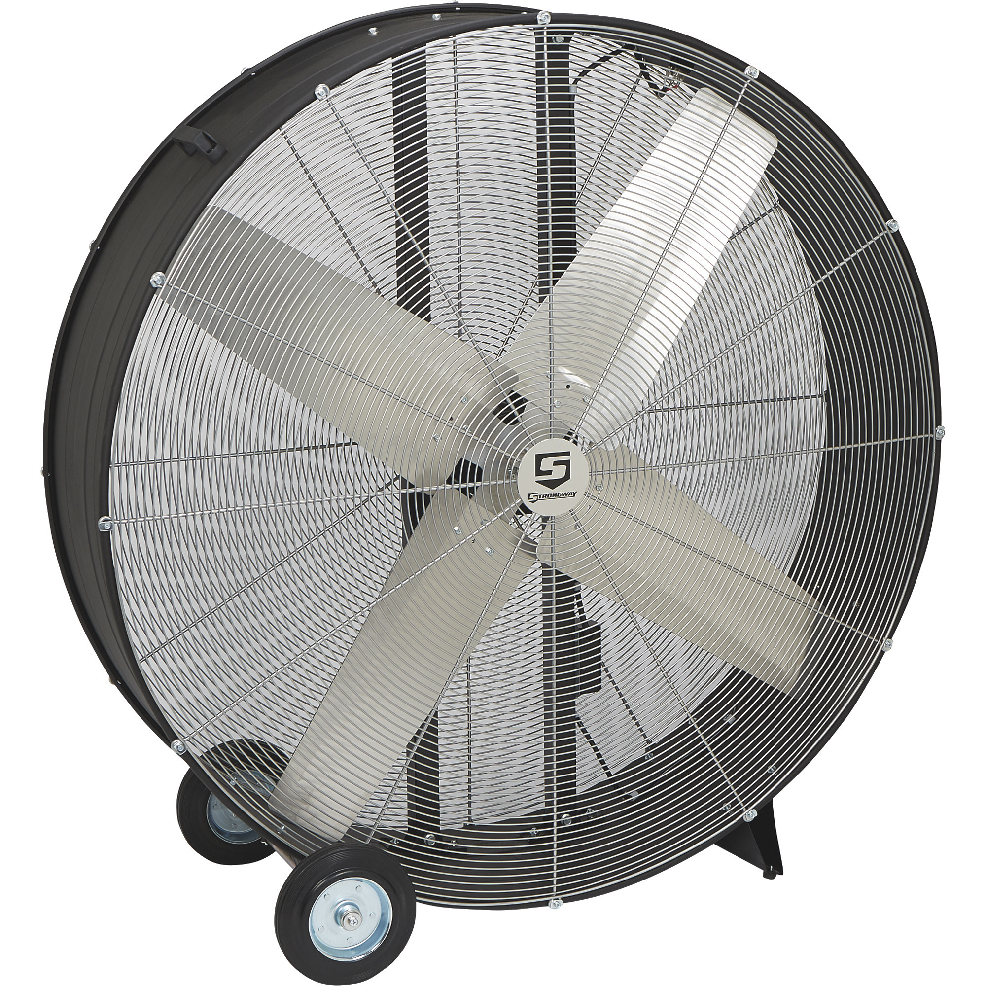 Strongway Open Motor Direct-Drive Drum Fan, 48in., 2/3 HP, 18,900 CFM